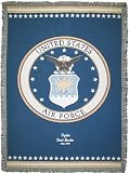 Deluxe Personalized Air Force Throw - Heroes Collection