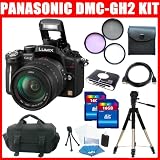 Panasonic Lumix DMC-GH2 Digital Camera With Lumix G Vario 14-140mm F/4.0-5.8 Lens + 32GB Deluxe Accessory Kit