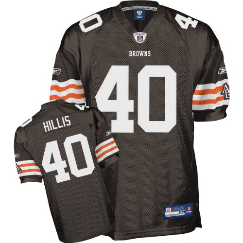 Reebok Cleveland Browns Peyton Hillis Authentic Jersey Size 52