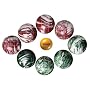 Halex Premier Bocce Set (109mm Striped Resin Balls)