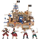 Papo Pirate Buccaneers Fort With Corsair Pirate Crew