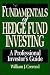 Books : Fundamentals of Hedge Fund Investing: A Professional Investor's Guide