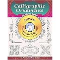 Calligraphic Ornaments (166 Royalty- Free Designs) (Dover Electronic Clip Art Series) (Package)