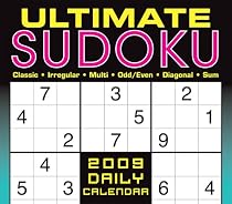 Ultimate Sudoku 2009 Daily Boxed Calendar (Calendar)