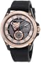 Stuhrling Original Men's 251.339655 Lifestyle 'Atlas' Automatic Power Reserve Rubber Strap Watch
