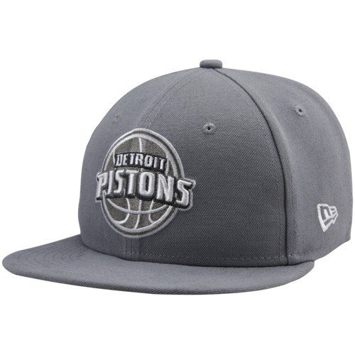 New Era Detroit Pistons Gray League 59FIFTY Fitted Hat (7 1/8)