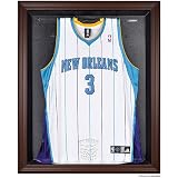 Mounted Memories New Orleans Hornets Brown Framed Jersey Display Case