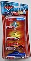 Disney / Pixar CARS Movie Exclusive 155 Die Cast 4Pack Guido, Luigi, Lightning McQueen Doc Hudson