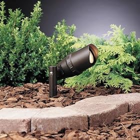 Kichler Bronze Adjustable Landscape Accent Light by Kichler