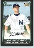 2008 Bowman Draft #BDP48 David Robertson - New York Yankees (RC - Rookie Card)(Baseball Cards)