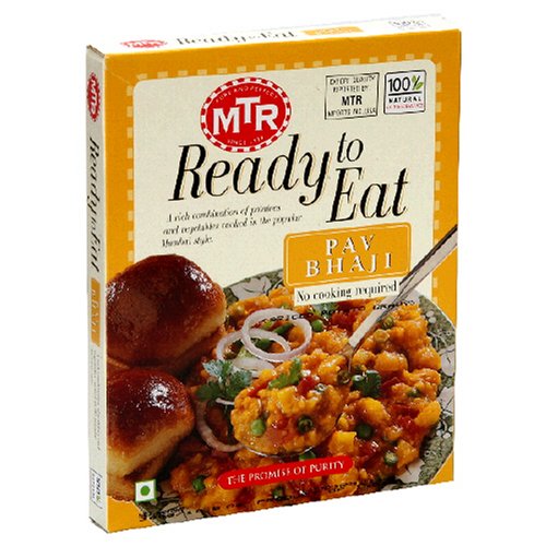MTR Pav Bhaji, 10.5-Ounce Box, (Pack of 10)
