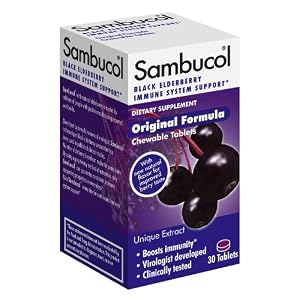 Sambucol Immune System Support Tablets (30 Count) by Sambucol