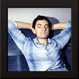 Rowan Atkinson Custom Framed 12x12 Color Photo