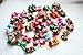 Yagopet 30pcs/pack Dog Hair Bows Christmas Designs Dog Topknot Bows for Holidays Rhinestone Centre Pet Dog Grooming Bows Supplies Dog Hair Accessories Free Shipping