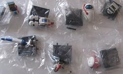 Walle Capsule Toys Only 7 Pieces NOT a SET Vending Toys "There Will Be No Wa-lle"