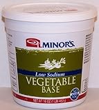 Minor's Low Sodium Vegetable Base - 16 oz.