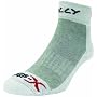 Hilly Mono Skin Xstatic Grey/Red & Black Trim Sock