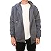 Maxxsel Mens Sherpa Heavy Polar Fleece Lined Zip Up Hoodie Jacket