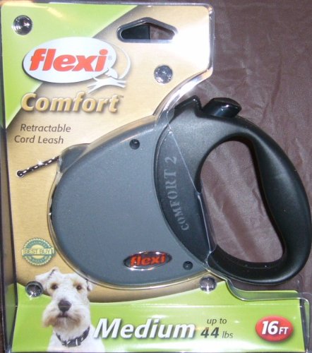 Flexi Comfort 2 Retractable Cord Leash For Dogs Up To 44lbs.