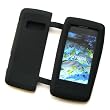 LG enV Touch VX11000 Verizon Soft Silicone Protector Skin Case Black
