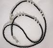BooJeeBeads "Noir" Eyeglass Leash