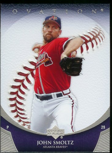 2006 Upper Deck Ovation John Smoltz Atlanta Braves Baseball Card #15 - Mint Condition - In Protective Display Case!