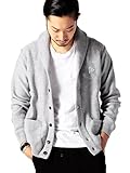 (ビームス) BEAMS / 5ゲージ ワンポイント ショールカーディガン 11150382887  GRAY L