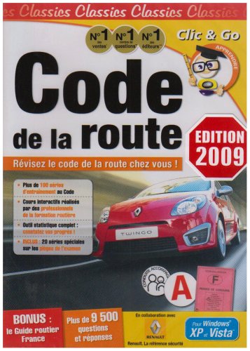 Childrens Toyshop  Logiciels : Code de la route Classic 2008-2009