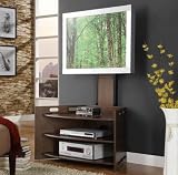 Powell Furniture Espresso Open Corner Media Stand