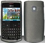 Carbon Fiber Hard Snap On Case Cover Faceplate Protector for X2 Nokia X2-01 ....