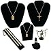 Black Velvet Jewelry Display 6Pc Starter Set Bonus