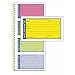 TOPS Cardinal Spiral Telephone Message Book, 200 Carbonless Duplicate Sets Per Book, 5.25 x 2.75 Inches, Assorted Colors (SC1153RB)