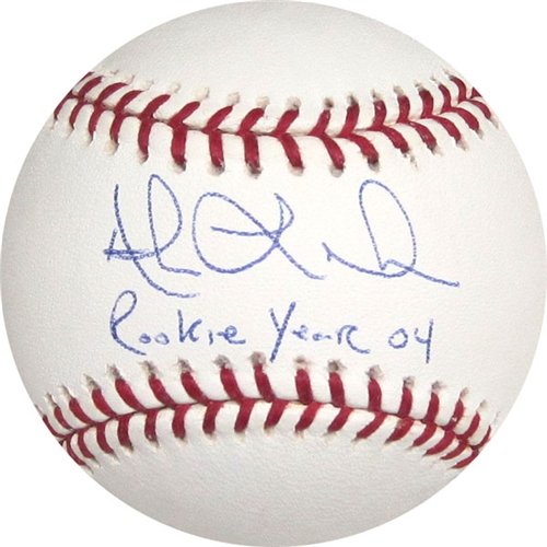 Adam LaRoche ''Rookie Year 04'' Autographed/Hand Signed Baseball