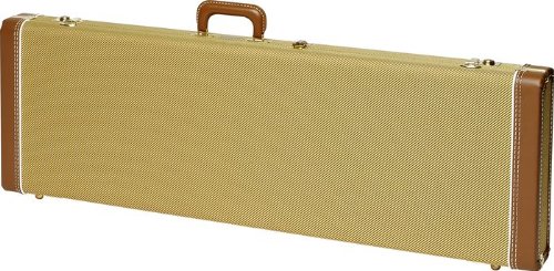 Fender 099-6173-400 Deluxe Case for Jazz Bass - Tweed On Sale