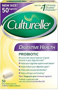 Culturelle Digestive Health Capsules, 50 Count