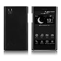 Zenus Prada Phone by LG L-02D ケース Prestige Skinney Bar ブラック 本革 Z493P3