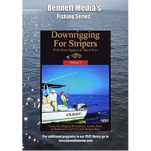 DVD Downrigging For Stripers with Mack Farr movie
