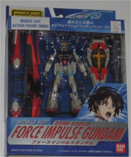 Gundam Action Figure-Gundam Mobile Suit ZGMF-X565a Force Impulse PVC Figure-Bandai Figure-Bandai