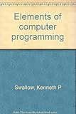 Elements of computer programming