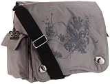 51JxrhbN7gL. SL160  Kalencom Diaper Bag, Screened Gray Fleur De Lis Reviews