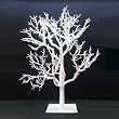 32" White Artificial Christmas Table-Top Twig Tree - Unlit