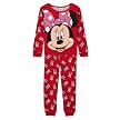 Girls' 2-piece Minnie Cotton PJ Set - Red