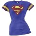 Search : Superman - Distressed Logo Juniors T-Shirt