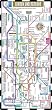 Streetwise London Metro: Metro Underground Tube Map of London, England