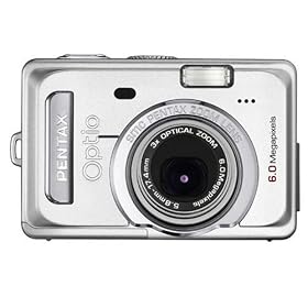 Pentax Optio S60 6MP Digital Camera with 3x Optical Zoom