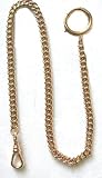 BULOVA Watches:#148-1 14K Gold Filled Made in USA Quality Watch Chain with Large Spring Ring-New Stock