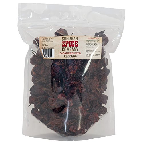 Carolina Reaper Peppers - Oven Dried (4 Oz)
