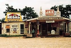 A Barbecue Joint Near Melrose, Louisiana, 1940 Photograph - Beautiful 16"x20" Photographic Print from the Library of Congress Collection