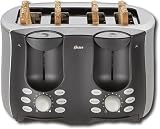 OSTER TOASTER 4 SLICE SIDE BY SIDE SS