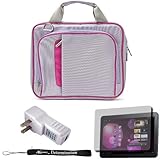 Pink Travel Smart Carrying Case with Optional Adjustable Shoulder Strap For ....